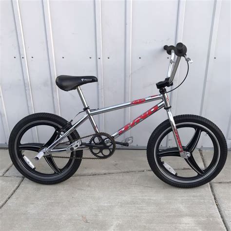 ‘90s Gt Dyno Vfr 20 Bmx Bike Bicycle Aluminum Mag Wheels Ready To