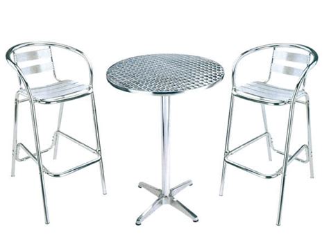 Commercial quality rental tables for the event industry. Aluminium Barstool | Decor Essentials