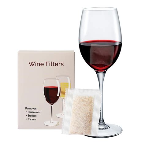 Buy Yarkor Wine Filter 12 Packs Stops Red Wine Headaches Wine Y
