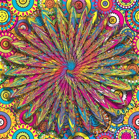 Psychedelic Wall Art By Liane Wright