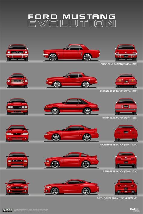 Mustang Legacy An Illustrated Look At Fords Flagship Through The Ages