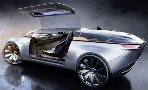 Futuristic Audi E Tron Imperator An Autonomous Car With Transparent