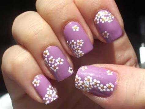 Find one that matches the season, the latest trends, or just your mood. 55 Most Beautiful Flowers Nail Art Design Ideas