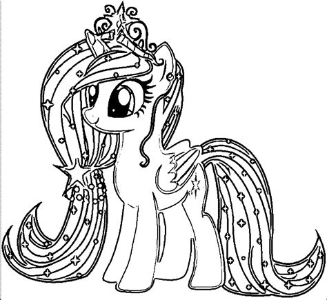 My Little Pony Printable Coloring Sheets