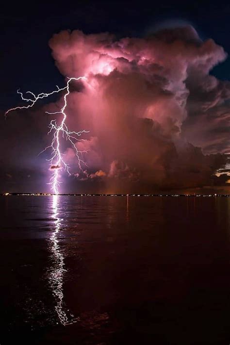 Storm Sea Lightning Lightning Photography Storm Photography Winter