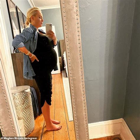 Meghan mccain received criticism for using extensions to create a high ponytail on 'the view' on tuesday, february 9 — see her response. Meghan McCain shares rare throwback snaps from late in her pregnancy | Daily Mail Online