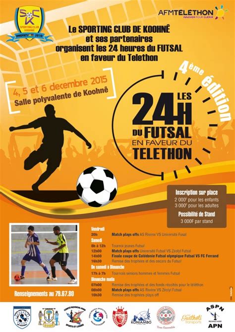 Tournoi De Futsal Afm Téléthon Nouvelle Calédonie