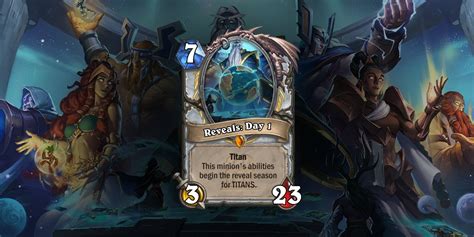 All Day 1 Card Reveals For Hearthstones Titans Expansion Out Of Games