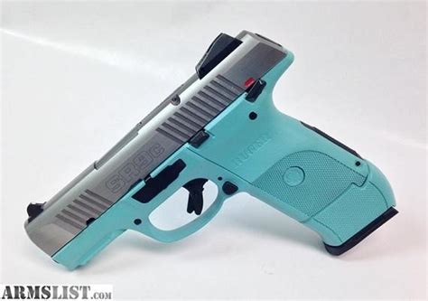 Armslist For Sale Tiffany Blue Ruger Sr9c Ss 9mm Handgun