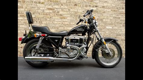 1979 Harley Davidson Xlh 1000 Ironhead Amf Sportster Youtube