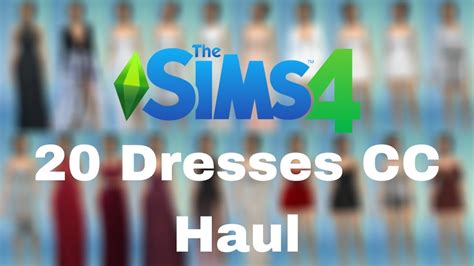 The Sims 4 Full Body Outfits Cc Haul 2020 Youtube