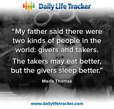 The takers may eat better, but the givers sleep better. share your thoughts on what this post means to you. Givers And Takers Quotes. QuotesGram