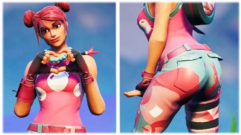 New Cute Bubble Bomber Skin Showcased With Thicc Dance Emotes 😍 ️