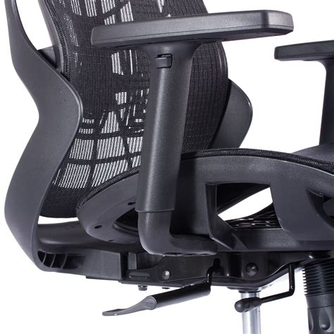 Accoudoirs, assises réglables en hauteur, soutien lombaire, etc. Chaise de bureau ergonomique ERGO-2 - Noir | Deals2Day