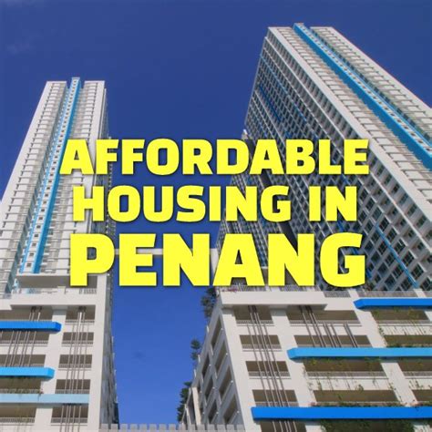 Berita baik buat anak jati negeri pulau pinang dan berpendapatan rendah (b40) yang ingin memiliki rumah idaman sendiri. Affordable Housing Projects (Rumah Mampu Milik) in Penang