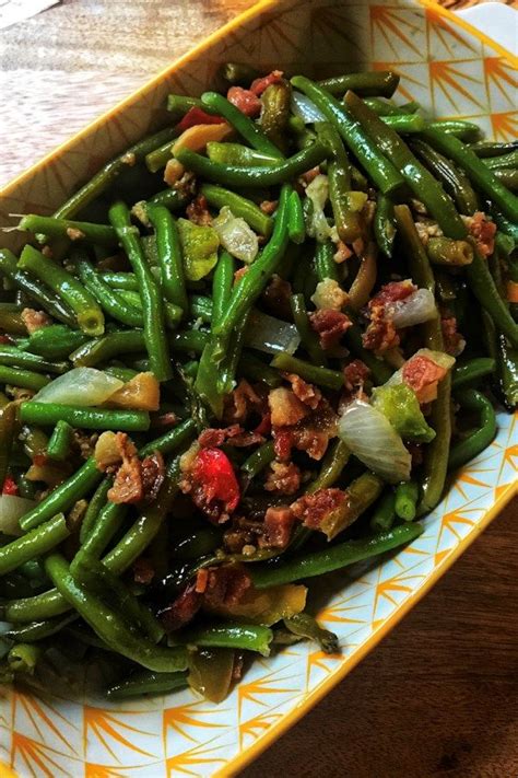 This link is to an external site that may or may not meet accessibility guidelines. Slow Cooker Green Beans | Recipe in 2020 | Green bean ...