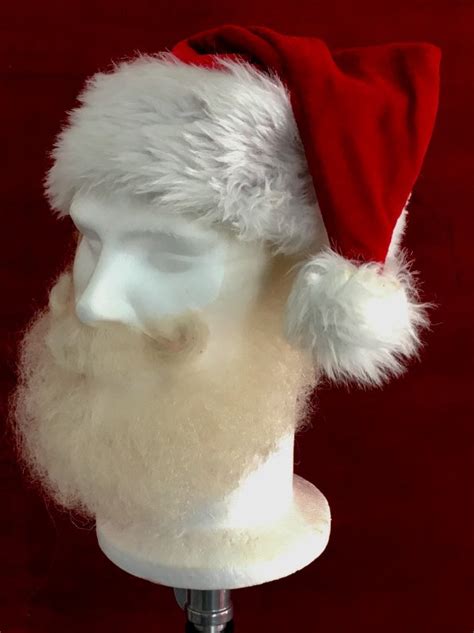 Short Yak Hair Santa Claus Beard Mustacheparlor