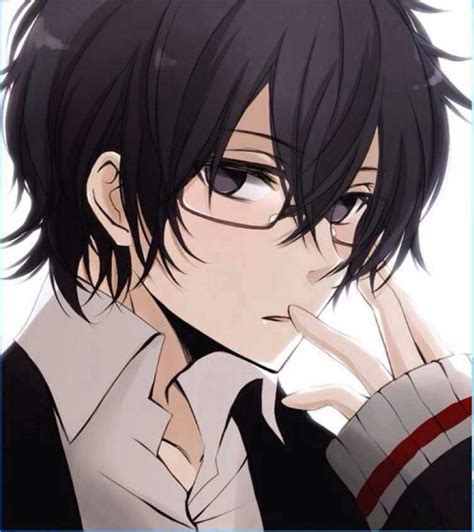 Anime Boy With Glasses Posted By Samantha Mercado