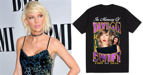 Someones Selling Rip Taylor Swift T Shirts Proving This Has Gone Way