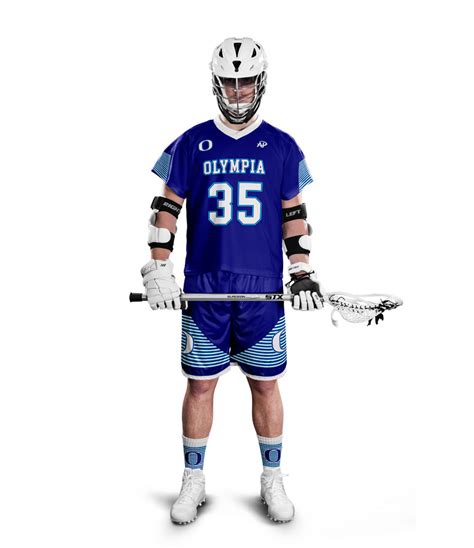 Custom Lacrosse Uniforms Sample Design B All Pro Team