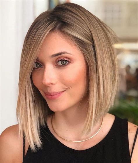 Cute short blonde bob hairstyle for women. 60 Best Short Straight Hairstyles 2018 - 2019