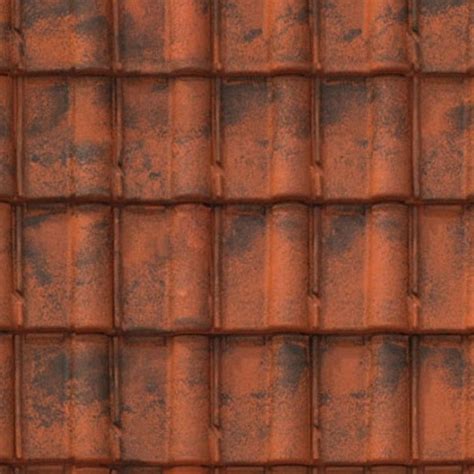 Clay Roofing Renaissance Texture Seamless 03378