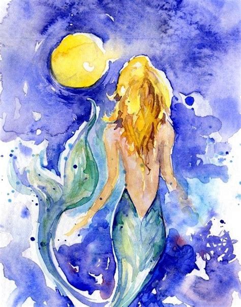 17 Best Images About Mermaids On Pinterest Watercolors Mermaids And