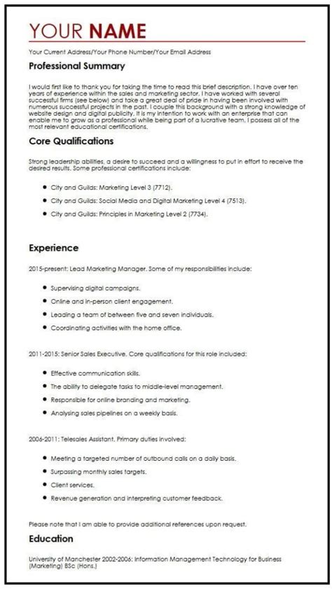 How to write a cv learn how to make a cv that gets interviews. Inspiring World Best Cv Template Picture - Ai