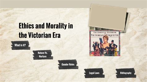 Ethics And Morality In Victorian Era By Abdallah Ebrahim