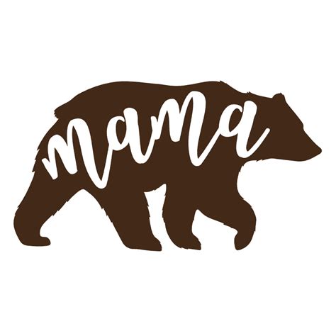 Mama Bear Grandma Mom Gift Mother S Day Free Svg File SVG Heart
