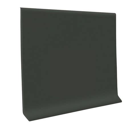 Roppe Pinnacle No Toe Black Brown 4 In X 120 Ft X 18 In Rubber Wall