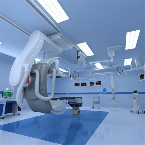 operating room 3d max