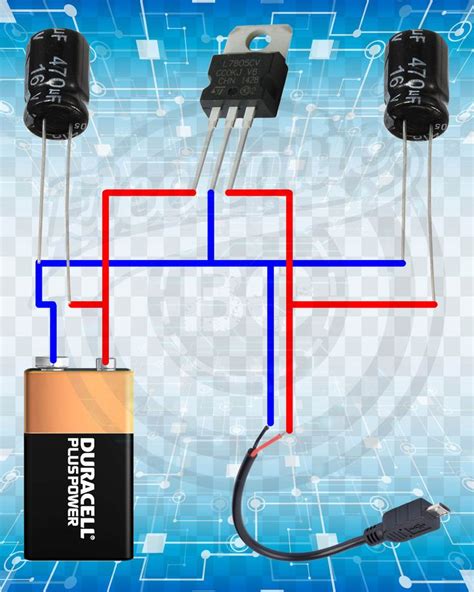 Simple power bank. | Electronics projects diy, Electronic circuit