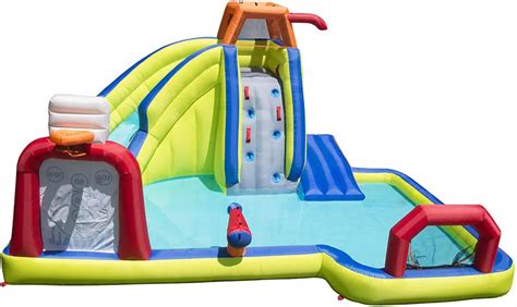 Best 6 Inflatable Banzai Water Slide And Park Simple Inflatables