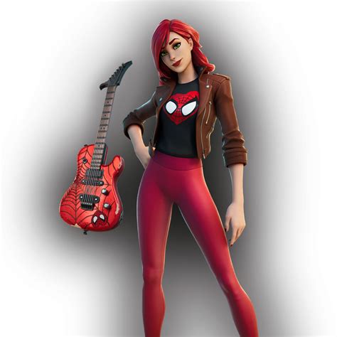 fortnite mary jane watson skin png pictures images