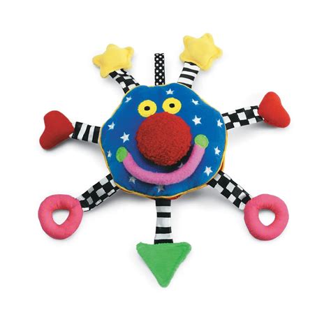 Baby Whoozit Rattle Travel Toy By Manhattan Toy