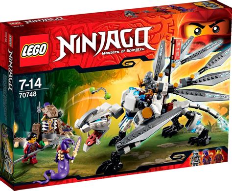 Lego Ninjago Titanium Draak 70748