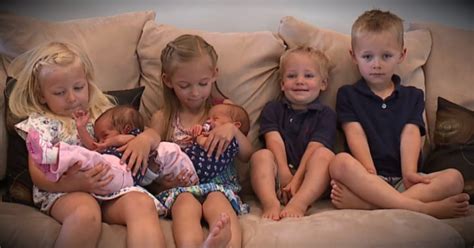 Couple Conceives 3 Sets Of Twins Following Years Of Infertility