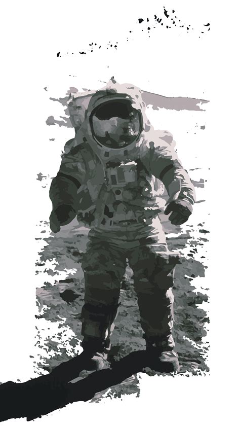 Astronaut (Abstract With Exchangeable Background) [2160x3840 ...