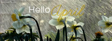 Hello April Facebook Cover Photo For Timeline