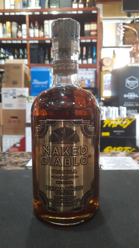 Naked Diablo Extra Anejo Tequila 750ml