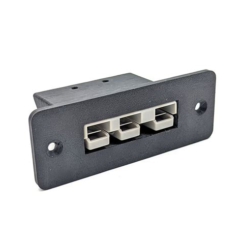 3 Pin 50a Grey Anderson Style Connector And Cover