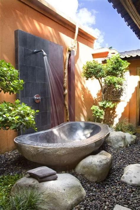 Inspiring Outdoor Tub Ideas Like A Holiday Housetodecor Com