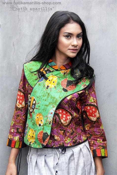 Batik Amarillis Made In Indonesia Proudly Presents Batik Amarilliss Joyluck Jacket 2018 In