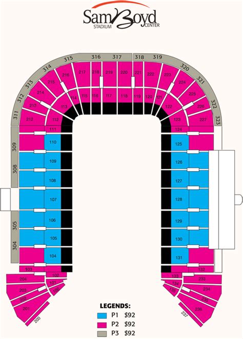 Allegiant Stadium Seating Chart Unlv A Look Inside The Raiders