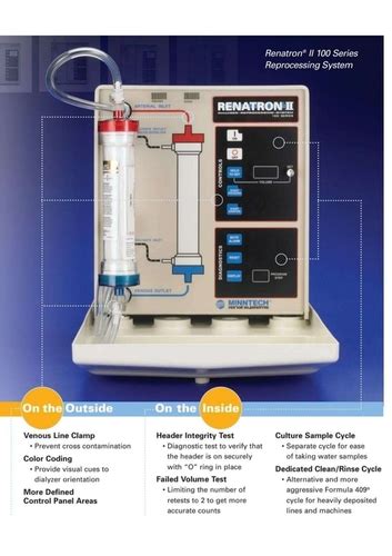 Renatron Dialyzer Reprocessing Machine At 70000000 Inr In Ahmedabad