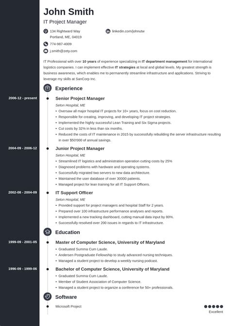 Best Resume Format Examples The Best Resume Cv Templates Images