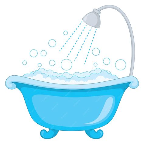 Premium Vector Illustration Of Bathtub