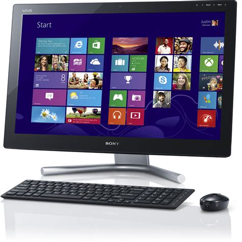 Sony Vaio L24 Series 24 All In One Desktop Svl24147cxb Bandh