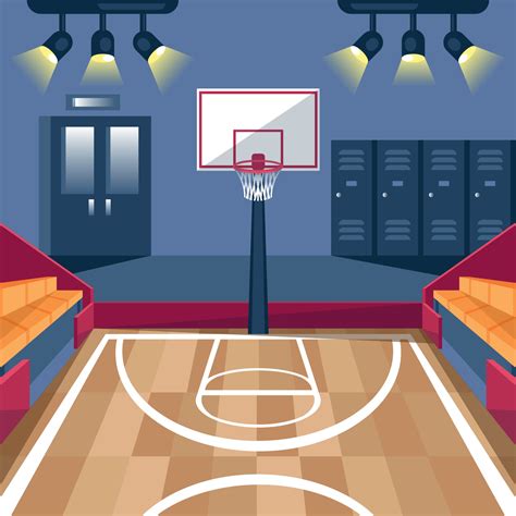 Basketball Court Background 3098602 Vector Art At Vecteezy